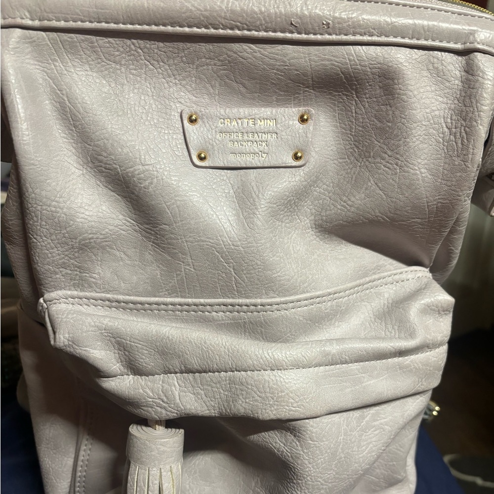 Monopoly Cratte Mini Leather backpack